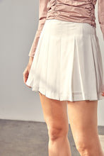 Load image into Gallery viewer, Haley Pleated Mini Skirt

