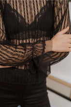 Load image into Gallery viewer, Lace Turtleneck Blouse
