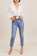 Load image into Gallery viewer, Kennedy Cropped Blouse Tops Seven 1 Seven 
