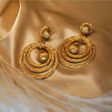 Load image into Gallery viewer, Gold Dangle Earrings Accessories Made in the deep south 
