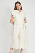 Load image into Gallery viewer, Avery Poplin Midi Dress - Seven 1 Seven
