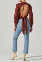 Load image into Gallery viewer, Inez Open Back Sweater Knits Seven 1 Seven 
