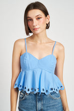 Load image into Gallery viewer, Crista Eyelet Cami - Seven 1 Seven
